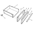 Kenmore 7917859090 utility drawer diagram