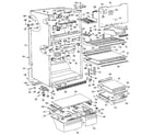 GE TBX18ZLS cabinet diagram