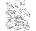 GE TFX27FLJ freezer section diagram