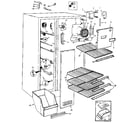 Jenn-Air JRS226B/MAQ21B freezer compartment diagram