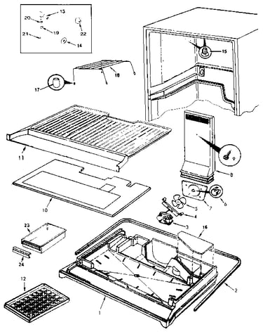 Freezer compartment