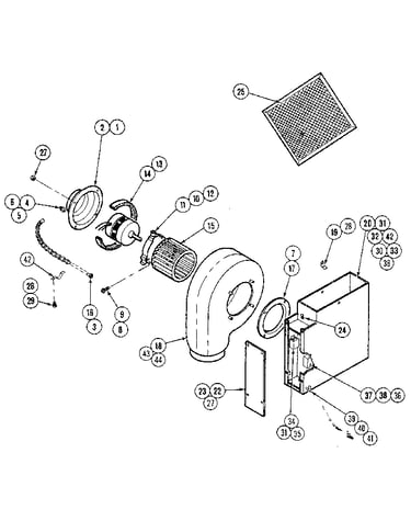 Blower plenum
