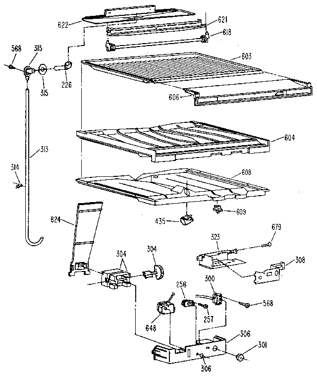 Compartment separator