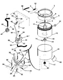 Tubs, water, valve, lid switch