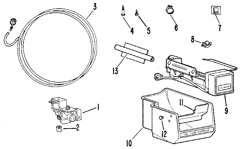 Automatic icemaker kit (im1) 8340