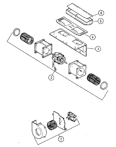 Blower motor assembly