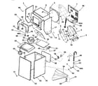 Kenmore 41799970810 cabinet parts & heater diagram