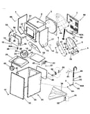 Cabinet parts & heater