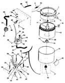 Tubs, water, valve, lid switch