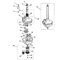 Kenmore 41799970810 transmission, water seal, lower bearing assy diagram