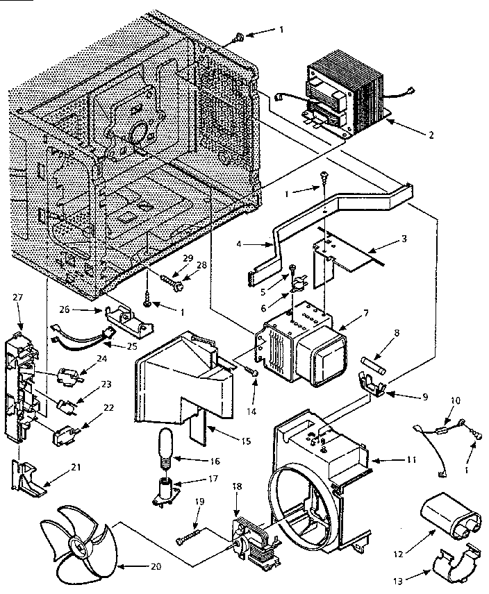 Magnetron and air flow