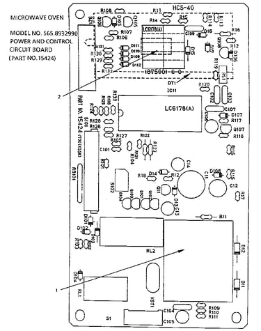 Power and control circuit board