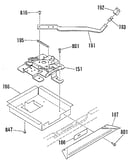 Door lock section