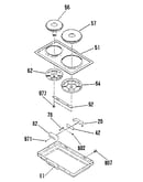 Opt. elec. hob element mod kit 4998531/4998631/4998831