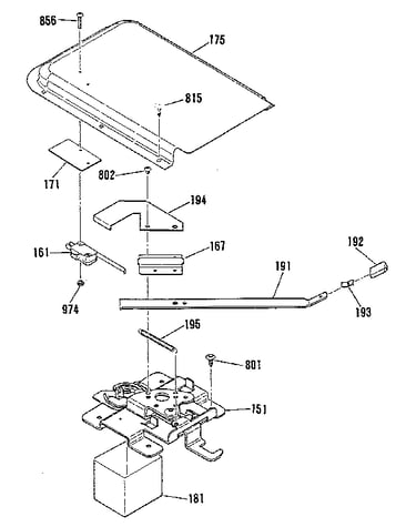 Door lock section