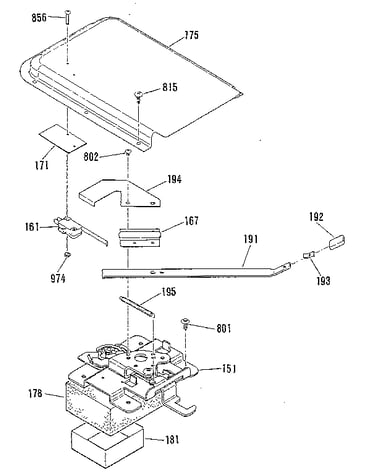 Door lock section