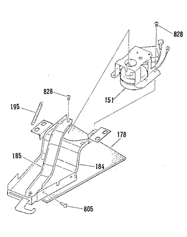 Door lock section