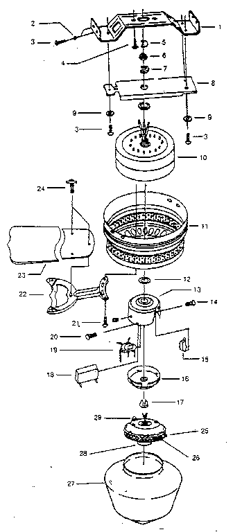 SEARS 42-INCH CEILING FAN