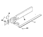 Kenmore 9113618811 opt. 4" backsplash 8059090 diagram