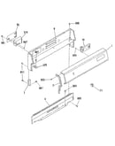 Backguard section