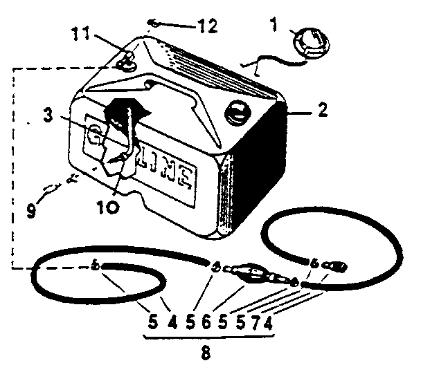 Remote fuel tank assembly 93310