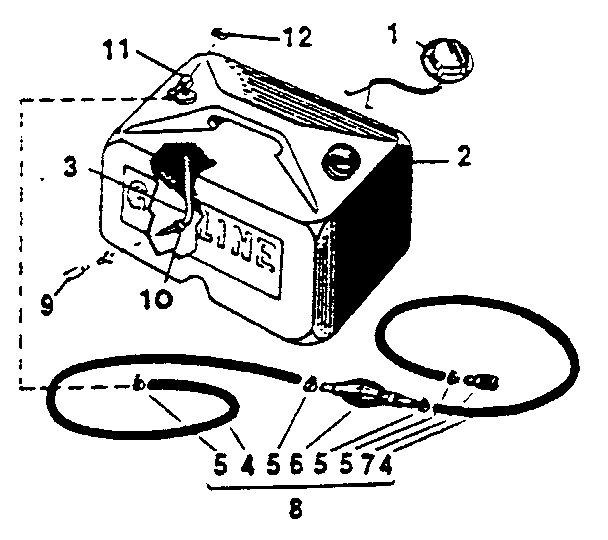 Remote fuel tank assembly 93310