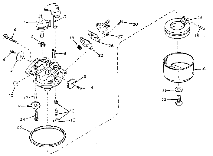 Carburetor assembly