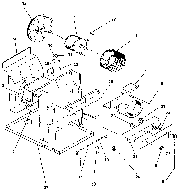 Electrical system and air handling