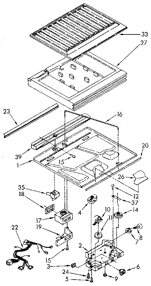 Compartment separator