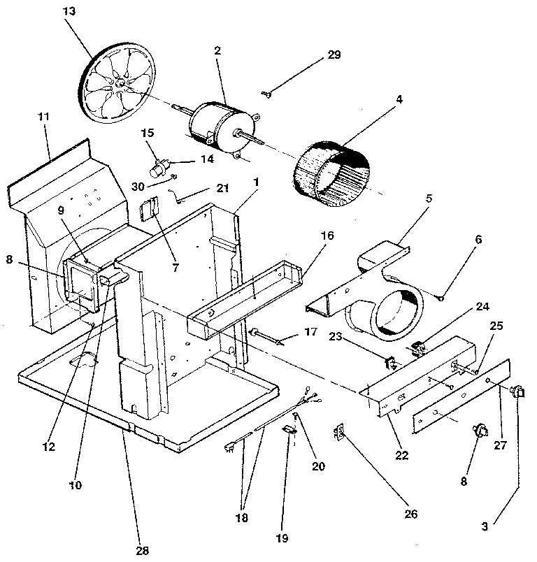 Electrical system and air handling