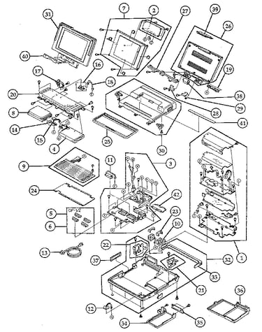 T3100e personal computer assembly
