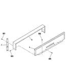Backguard section