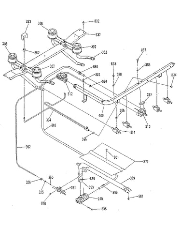 Burner section
