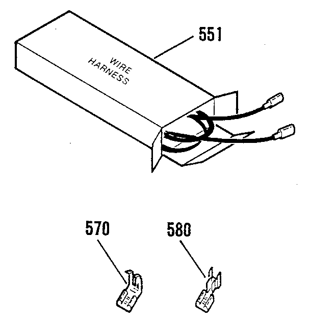 Wire harness and components
