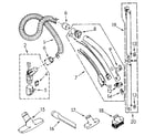 Kenmore 1162835082C hose and attachment diagram