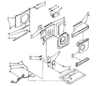 Kenmore 1068790511 air flow and control parts diagram