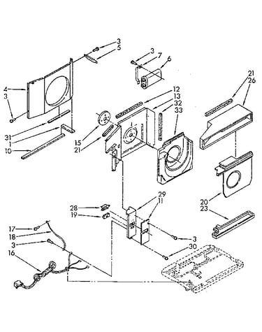 Air flow and control parts