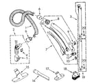 Kenmore 1163271091C hose and attachment diagram