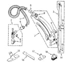 Kenmore 1163269091C hose and attachment diagram