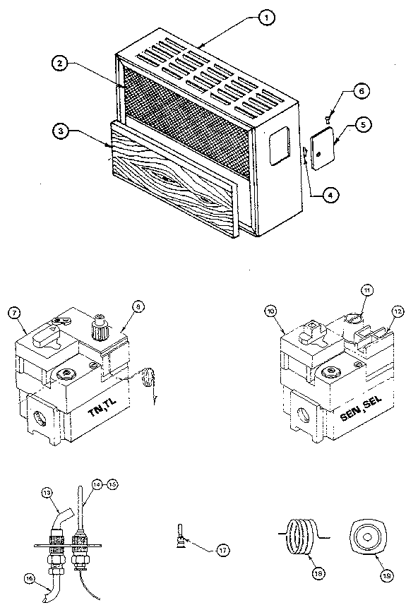 Cabinet and control