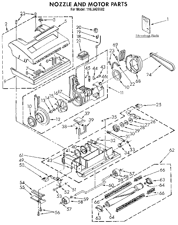 NOZZLE AND MOTOR