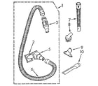 Kenmore 1163926582 optional parts (not included) diagram