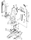 Handle and bag housing