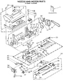 Nozzle and motor