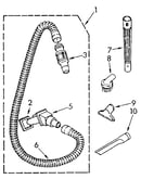 Hose and attachment