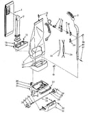 Handle and bag housing