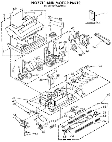 Nozzle and motor
