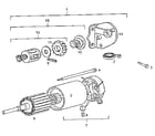 Briggs & Stratton 303777-0015-02 starter assembly diagram