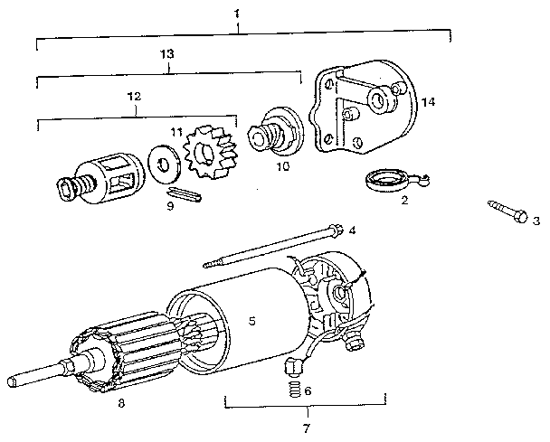 Starter assembly