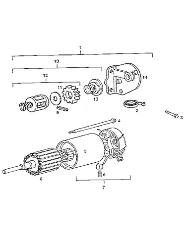 Starter assembly